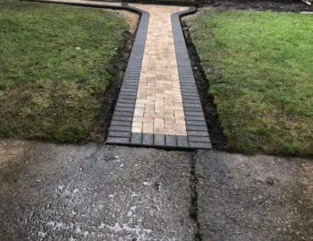 brick walkway pattern