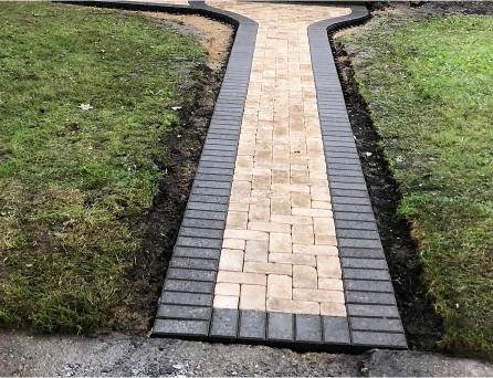 brick walkway brick walkway