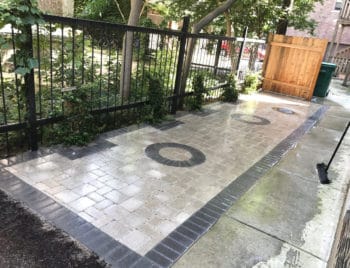 patterned patio